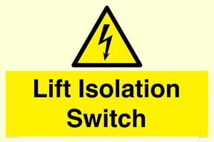 Lift Isolation Switch